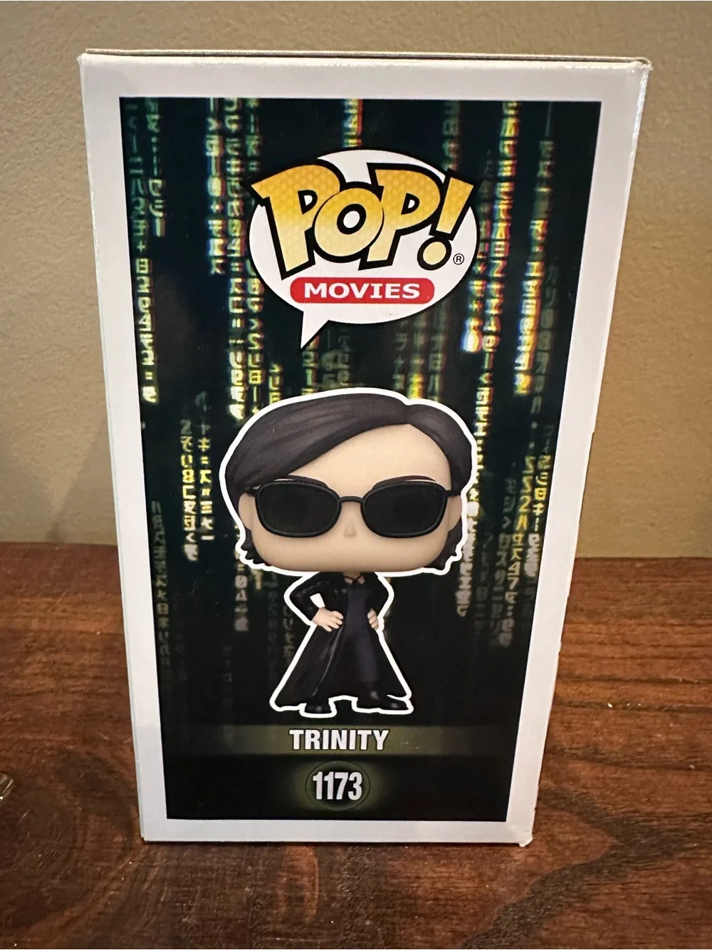 Funko Pop! Movies #1173 Trinity (Matrix) Vinyl Figure - Black & Brown - Picture 2 of 6
